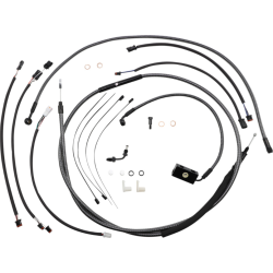 PartzBiz HD DS06620819 - Magnum KARBONFIBR 12-14 Handlebar Control Cable Install Kit Harley Softail 18-Up PartzBiz HD DS06620819 - Magnum KARBONFIBR 12-14 Handlebar Control Cable Install Kit Harley Softail 18-Up