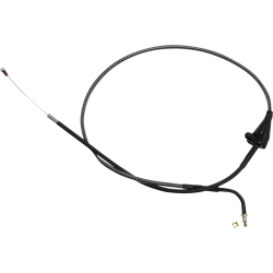 PartzBiz HD DS06510905 - Magnum KARBONFIBR 24 3/8" Throttle Idle Cable 90 Deg Smooth Harley Touring 01-07 PartzBiz HD DS06510905 - Magnum KARBONFIBR 24 3/8" Throttle Idle Cable 90 Deg Smooth Harley Touring 01-07