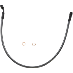 PartzBiz HD DS17416300 - Magnum KARBONFIBR 24" Front Upper Brake Line Kit 35 Deg ABS Harley & Custom PartzBiz HD DS17416300 - Magnum KARBONFIBR 24" Front Upper Brake Line Kit 35 Deg ABS Harley & Custom