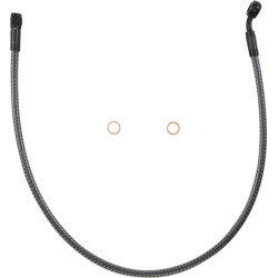 PartzBiz HD DS17416301 - Magnum KARBONFIBR 26" Front Upper Brake Line Kit 35 Deg ABS Harley & Custom PartzBiz HD DS17416301 - Magnum KARBONFIBR 26" Front Upper Brake Line Kit 35 Deg ABS Harley & Custom