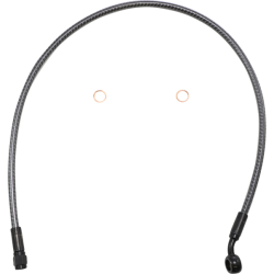 PartzBiz HD DS17416282 - Magnum KARBONFIBR 25" Upper Brake Line 35 Degree Harley Trike 09-18 PartzBiz HD DS17416282 - Magnum KARBONFIBR 25" Upper Brake Line 35 Degree Harley Trike 09-18