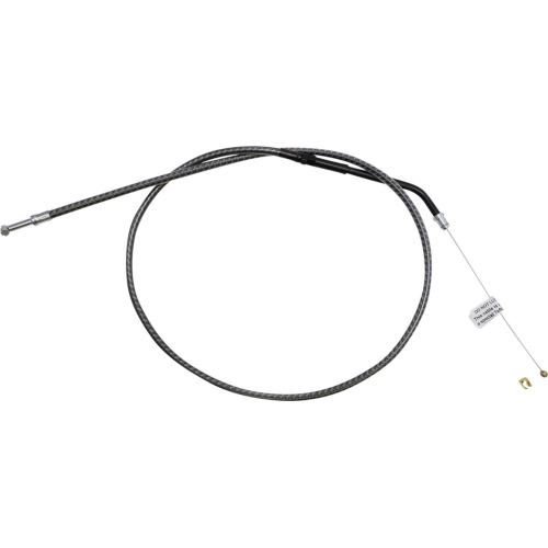 PartzBiz HD: 4410018-Magnum KARBONFIBR 31 7/8” สายคันเร่ง เรียบ 45 องศา Harley Big Twin 84-17