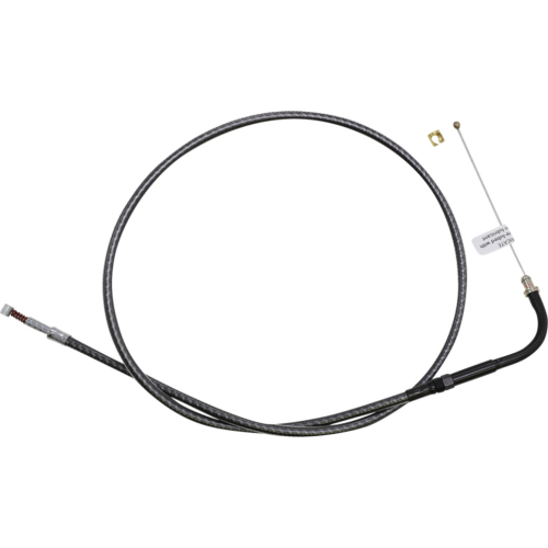 PartzBiz HD: 4410020-Magnum KARBONFIBR 32 3/4"" Idle Cable 90 Deg Smooth Harley Big Twin 84-17 PartzBiz HD: 4410020-Magnum KARBONFIBR 32 3/4"" Idle Cable 90 Deg Smooth Harley Big Twin 84-17
