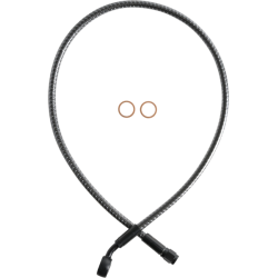 PartzBiz HD DS17416320 - Magnum KARBONFIBR 26" Front Upper Brake Line Kit 35 Deg ABS Harley & Custom PartzBiz HD DS17416320 - Magnum KARBONFIBR 26" Front Upper Brake Line Kit 35 Deg ABS Harley & Custom