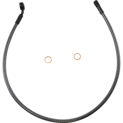PartzBiz HD DS17416321 - Magnum KARBONFIBR 28" Front Upper Brake Line Kit 35 Deg ABS Harley & Custom PartzBiz HD DS17416321 - Magnum KARBONFIBR 28" Front Upper Brake Line Kit 35 Deg ABS Harley & Custom