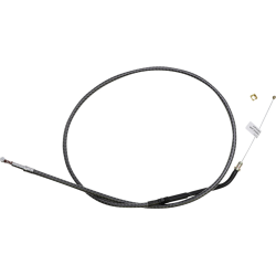 PartzBiz HD DS06510915 - Magnum KARBONFIBR 37 7/8" Idle Cable 90 Deg Smooth Harley Touring 00-07 PartzBiz HD DS06510915 - Magnum KARBONFIBR 37 7/8" Idle Cable 90 Deg Smooth Harley Touring 00-07
