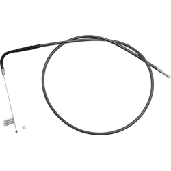 PartzBiz HD DS06501774 - Magnum KARBONFIBR 38 3/4" Throttle Cable Smooth 90 Degree Harley Big Twin 84-17