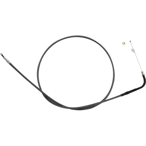 PartzBiz HD: 4409962-Magnum KARBONFIBR 24 3/8" Throttle Idle Cable 90 Deg Smooth Harley Touring 01-07 PartzBiz HD: 4409962-Magnum KARBONFIBR 24 3/8" Throttle Idle Cable 90 Deg Smooth Harley Touring 01-07