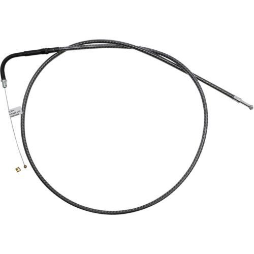 PartzBiz HD: 4409965-Magnum KARBONFIBR 40 1/2" Throttle Cable Smooth 90 Degree Harley Big Twin 84-17 PartzBiz HD: 4409965-Magnum KARBONFIBR 40 1/2" Throttle Cable Smooth 90 Degree Harley Big Twin 84-17