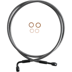 PartzBiz HD DS17416289 - Magnum KARBONFIBR 48” EZ-Align สายเบรค 180 90 องศา Harley Softail Dyna 86-07 PartzBiz HD DS17416289 - Magnum KARBONFIBR 48” EZ-Align สายเบรค 180 90 องศา Harley Softail Dyna 86-07