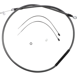 PartzBiz HD DS06522395 - Magnum KARBONFIBR 57 11/16 ” สายคลัตช์ขัดเงาประสิทธิภาพสูง Sportster 04-Up PartzBiz HD DS06522395 - Magnum KARBONFIBR 57 11/16 ” สายคลัตช์ขัดเงาประสิทธิภาพสูง Sportster 04-Up