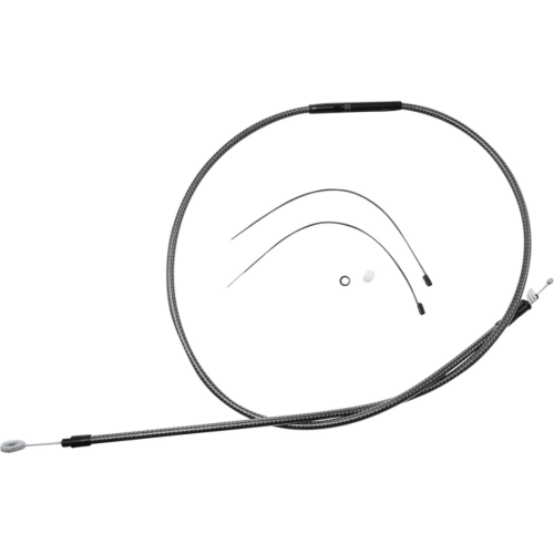 PartzBiz HD: 4409943-Magnum KARBONFIBR 74 11/16 ” สายคลัตช์ขัดเงาประสิทธิภาพสูง Harley 87-06