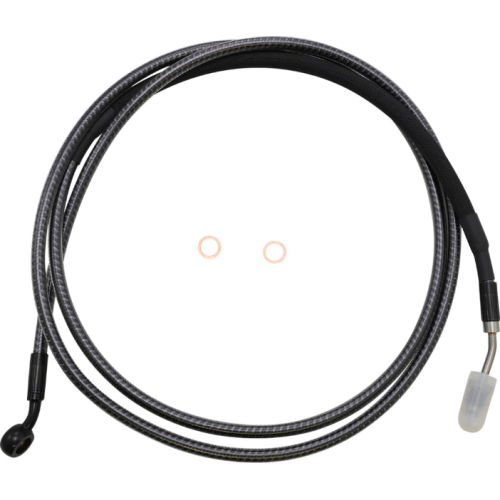 PartzBiz HD: 4409918-Magnum KARBONFIBR 76” สายคลัตช์ไฮดรอลิก 35 องศา Harley Touring 14-16