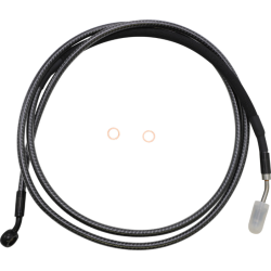 PartzBiz HD DS11321590 - Magnum KARBONFIBR 78” สายคลัตช์ไฮดรอลิก 35 องศา Harley Touring 14-16 PartzBiz HD DS11321590 - Magnum KARBONFIBR 78” สายคลัตช์ไฮดรอลิก 35 องศา Harley Touring 14-16