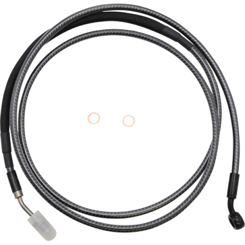 PartzBiz HD: 4409922-Magnum KARBONFIBR 78” สายคลัตช์ไฮดรอลิก 35 องศา Harley Touring 17-Up