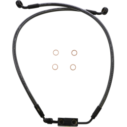 PartzBiz HD DS17416296 - Magnum KARBONFIBR สายเบรคล่าง AN-3 ABS ดิสก์เดี่ยว Harley Sportster 14-Up PartzBiz HD DS17416296 - Magnum KARBONFIBR สายเบรคล่าง AN-3 ABS ดิสก์เดี่ยว Harley Sportster 14-Up