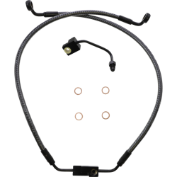 PartzBiz HD DS17416292 - Magnum KARBONFIBR สายเบรคล่าง AN-3 ABS ดิสก์เดี่ยว Harley Dyna 12-17 PartzBiz HD DS17416292 - Magnum KARBONFIBR สายเบรคล่าง AN-3 ABS ดิสก์เดี่ยว Harley Dyna 12-17