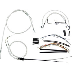 PartzBiz HD DS06100907 - Magnum Sterling Chromite Complete 15"-17" Handlebar Installation Kit 07 FLH/R/X | 387292 PartzBiz HD DS06100907 - Magnum Sterling Chromite Complete 15"-17" Handlebar Installation Kit 07 FLH/R/X | 387292
