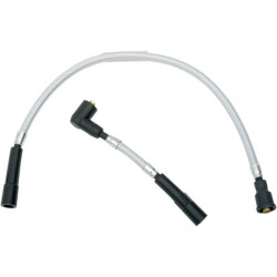 PartzBiz HD DS08023029 - Magnum 3028C Sterling Chromite II Braided Spark Plug Wires 86-03 Harley XL 0802-3029 08023029 PartzBiz HD DS08023029 - Magnum 3028C Sterling Chromite II Braided Spark Plug Wires 86-03 Harley XL 0802-3029 08023029