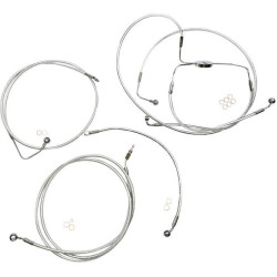 PartzBiz HD DS06620738 - Magnum Sterling Chromite II Handlebar Cable Install Kit 10 inch Rise Harley 08-12 PartzBiz HD DS06620738 - Magnum Sterling Chromite II Handlebar Cable Install Kit 10 inch Rise Harley 08-12