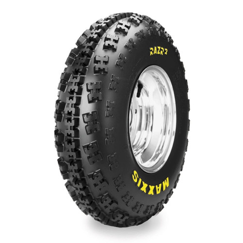 PartzBiz HD: 4409825-Maxxis TM00470100 RAZR2 M933 22x7x10 22x7-10 ยางหน้า Bias 6 ชั้น ATV Offroad 682401