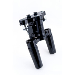 PartzBiz HD MC-EK14-30-42D-B - MC Baggers Steel Kore 30” Bolt On Raked Neck Tree Kit '14-Up Wheel Black Finish