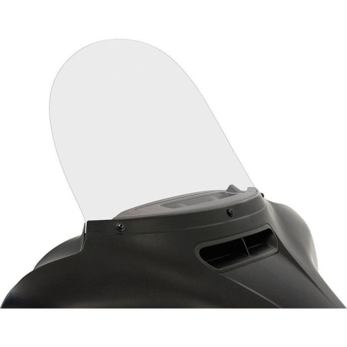 PartzBiz HD: 4409774-Memphis Shades 15 ” กระจกบังลมเปลี่ยนแบบใส Harley 14-18 HD Batwing Fairing | MEP8190