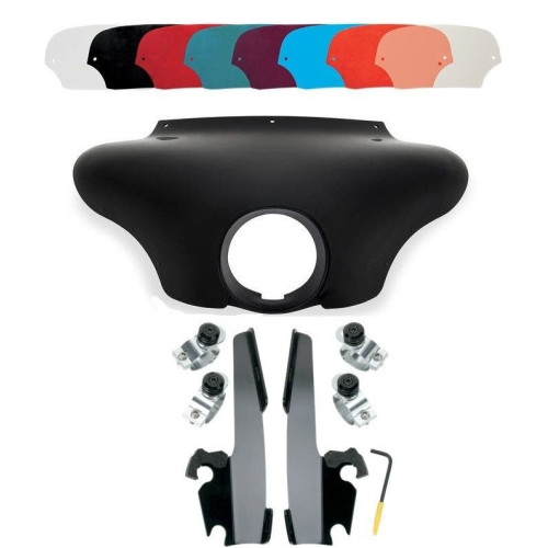 PartzBiz HD: 4409760-Memphis Shades Batwing Fairing ชิลด์ Trigger Lock Mount สีดำ FXD FXDL 1200C | MEM7081 และ MEB8967 PartzBiz HD: 4409760-Memphis Shades Batwing Fairing ชิลด์ Trigger Lock Mount สีดำ FXD FXDL 1200C | MEM7081 และ MEB8967
