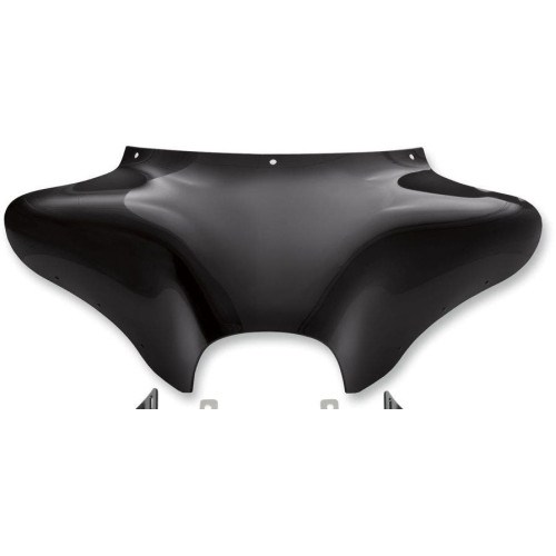 PartzBiz HD: 4409765-Memphis Shades Batwing Fairing สีดำ Trigger Lock Mount Shield V-Star XV950 | MEM7031 และ MEK1916