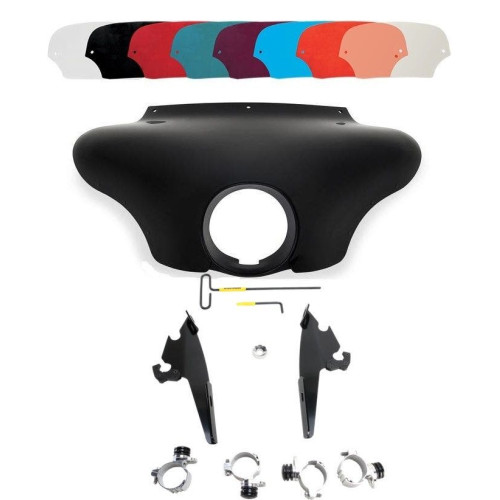 PartzBiz HD: 4409768-Memphis Shades Batwing Fairing สีดำ Trigger Lock Mount Shield XL 883L 11-18 | MEM7081 และ MEB2004 PartzBiz HD: 4409768-Memphis Shades Batwing Fairing สีดำ Trigger Lock Mount Shield XL 883L 11-18 | MEM7081 และ MEB2004