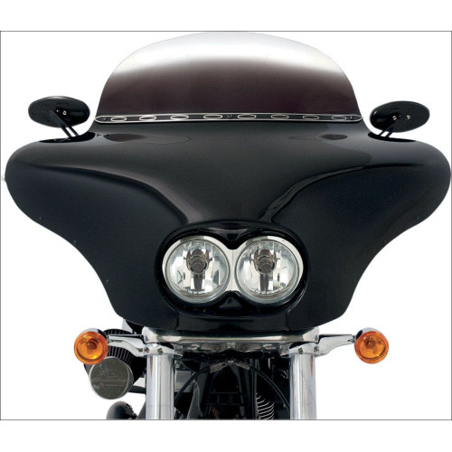 PartzBiz HD: 4409728-Memphis Shades Black Batwing Fairing สำหรับ Harley Dyna Fat Bob FXDF | MEM7161 PartzBiz HD: 4409728-Memphis Shades Black Batwing Fairing สำหรับ Harley Dyna Fat Bob FXDF | MEM7161