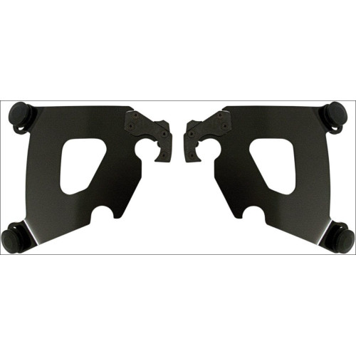PartzBiz HD: 4409715-Memphis Shades Black Plate Mounts Cafe Fairing Harley Dyna & XL 48 | MEB1894 PartzBiz HD: 4409715-Memphis Shades Black Plate Mounts Cafe Fairing Harley Dyna & XL 48 | MEB1894