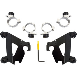 PartzBiz HD DS23200134 - Memphis Shades สีดำ Trigger-Lock Mount Cafe Fairing Harley 883C 1200C 96-10 | เม.ย.1997 PartzBiz HD DS23200134 - Memphis Shades สีดำ Trigger-Lock Mount Cafe Fairing Harley 883C 1200C 96-10 | เม.ย.1997