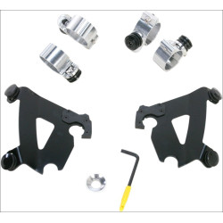 PartzBiz HD DS23200130 - Memphis Shades สีดำ Trigger-Lock Mount Cafe Fairing Harley Sportster XL 883N | เม.ย.1995 PartzBiz HD DS23200130 - Memphis Shades สีดำ Trigger-Lock Mount Cafe Fairing Harley Sportster XL 883N | เม.ย.1995