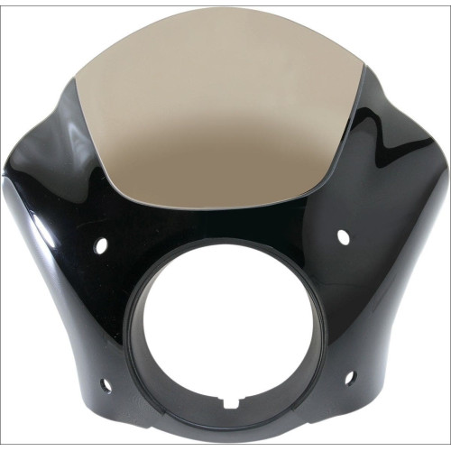 PartzBiz HD: 4409662-Memphis Shades Gauntlet Fairing สีดำเงา 11-15 Harley Sportster XL 1200C | MEM7321