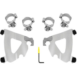 PartzBiz HD DS23200213 - Memphis Shades MEK2038 ขัดเงา Road Warrior Fairing Trigger Lock Mount Kit Dyna 2320-0213 23200213 PartzBiz HD DS23200213 - Memphis Shades MEK2038 ขัดเงา Road Warrior Fairing Trigger Lock Mount Kit Dyna 2320-0213 23200213