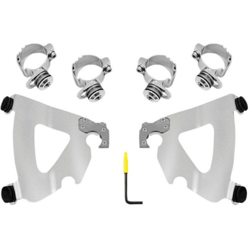 PartzBiz HD: 4409609-Memphis Shades MEK2038 ขัดเงา Road Warrior Fairing Trigger Lock Mount Kit Dyna 2320-0213 23200213 PartzBiz HD: 4409609-Memphis Shades MEK2038 ขัดเงา Road Warrior Fairing Trigger Lock Mount Kit Dyna 2320-0213 23200213