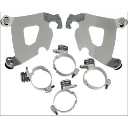 PartzBiz HD DS23200124 - Memphis Shades แฟริ่ง Trigger-Lock Mount Cafe ขัดเงา รุ่น Harley Dyna | มีค1994 PartzBiz HD DS23200124 - Memphis Shades แฟริ่ง Trigger-Lock Mount Cafe ขัดเงา รุ่น Harley Dyna | มีค1994