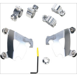 PartzBiz HD DS23200128 - Memphis Shades แฟริ่ง Trigger-Lock Mount Cafe ขัดเงา Harley Sportster XL 883N | มีค1995 PartzBiz HD DS23200128 - Memphis Shades แฟริ่ง Trigger-Lock Mount Cafe ขัดเงา Harley Sportster XL 883N | มีค1995