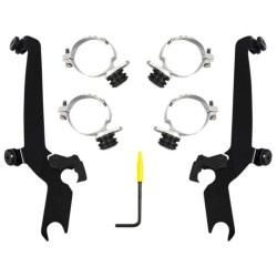 PartzBiz HD DS23200268 - ชุดอุปกรณ์ติดตั้ง Memphis Shades Sportsshield Trigger-Lock Complete Mount Harley Roadster 16-20 PartzBiz HD DS23200268 - ชุดอุปกรณ์ติดตั้ง Memphis Shades Sportsshield Trigger-Lock Complete Mount Harley Roadster 16-20