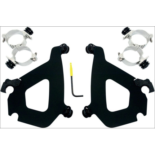 PartzBiz HD: 4409517-ชุดติดตั้ง Memphis Shades Trigger Lock สำหรับแฟริ่ง Bullet Harley V-Rod VRSCX | เม.ย.1982