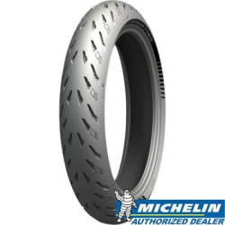 PartzBiz HD DS03010829 - Michelin Power 5 120/70ZR17 58W Radial Front มอเตอร์ไซค์ Blackwall Tyre | 82645