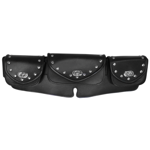 PartzBiz HD: 4409335-EPC Great Prices. Free Shipping. Mid USA 07307 V-Factor 3 Pocket 22" Long Fairing Pouches Harley or Metric