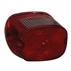 PartzBiz HD MU11727 - Mid USA 11727 V-Factor Red OE Style Taillight Lens Harley Davidson Softail FXD XL 99-03 factory rear tail light brake stop indicator lighting upgrade replacement PartzBiz HD MU11727 - Mid USA 11727 V-Factor Red OE Style Taillight Lens Harley Davidson Softail FXD XL 99-03 factory rear tail light brake stop indicator lighting upgrade replacement