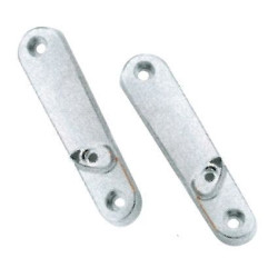 PartzBiz HD MU13428 - Mid USA 13428 V-Factor Chrome Front Bullet Turn Signal Mounts Harley FLH/T 96-13 touring PartzBiz HD MU13428 - Mid USA 13428 V-Factor Chrome Front Bullet Turn Signal Mounts Harley FLH/T 96-13 touring