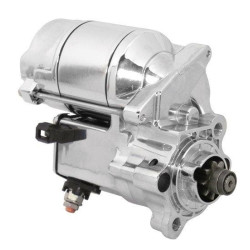 PartzBiz HD MU17095 - Mid USA 17095 V-Factor Chrome High Torque Stater Motor 81+ Harley-Davidson Sportster XL