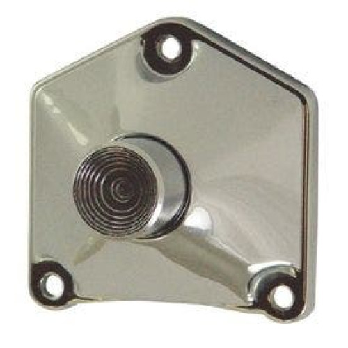 PartzBiz HD: 4409268-Mid USA 17758 V-Factor Chrome Solenoid Covers With Starter Button Harley 91-Up electra road street glide softail