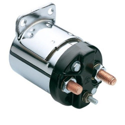 PartzBiz HD MU17774 - Mid USA 17774 Power House Chrome Starter Solenoid 65-88 Harley Big Twin FL XL