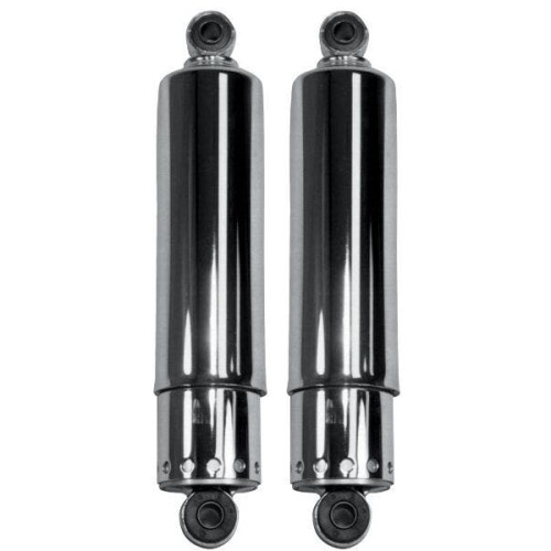 PartzBiz HD: 4409233-Mid USA 29004 Chrome Replica 12" Covered Rear Shocks Harley Ironhead Shovelhead 29004 54509-73A Rear Suspension Shocks Upgrade Replacement Chopper Bobber Custom Best