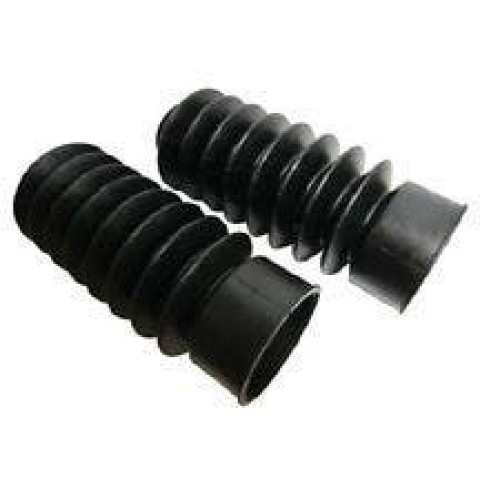 PartzBiz HD: 4409220-ฝาครอบบูทยางส้อมยางสีดำ Mid USA 39MM Gator สำหรับขาส้อมของ Harley PartzBiz HD: 4409220-ฝาครอบบูทยางส้อมยางสีดำ Mid USA 39MM Gator สำหรับขาส้อมของ Harley